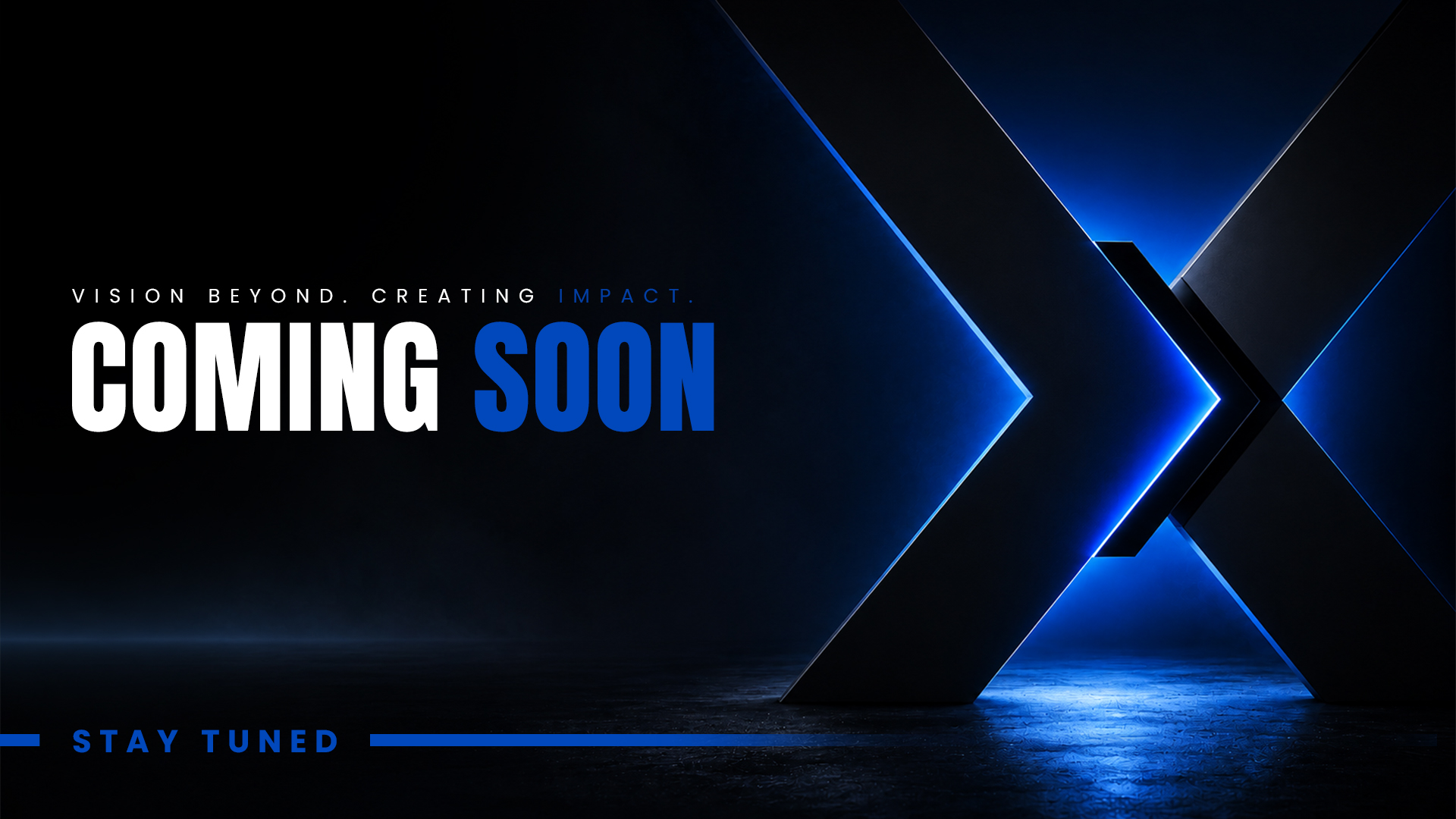 Visinx — Coming Soon. Vision beyond. Creating impact.